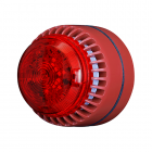 Cooper Fulleon 8210119FULL-0001 RoLP Maxi - Red Body - Red LED Beacon - Shallow Base